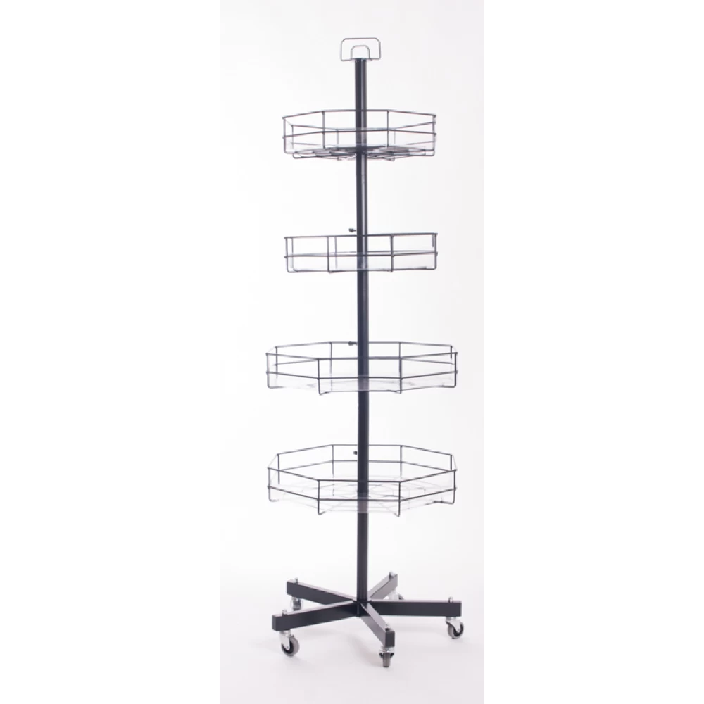 Basket Tiered Floor Stand Display 84300