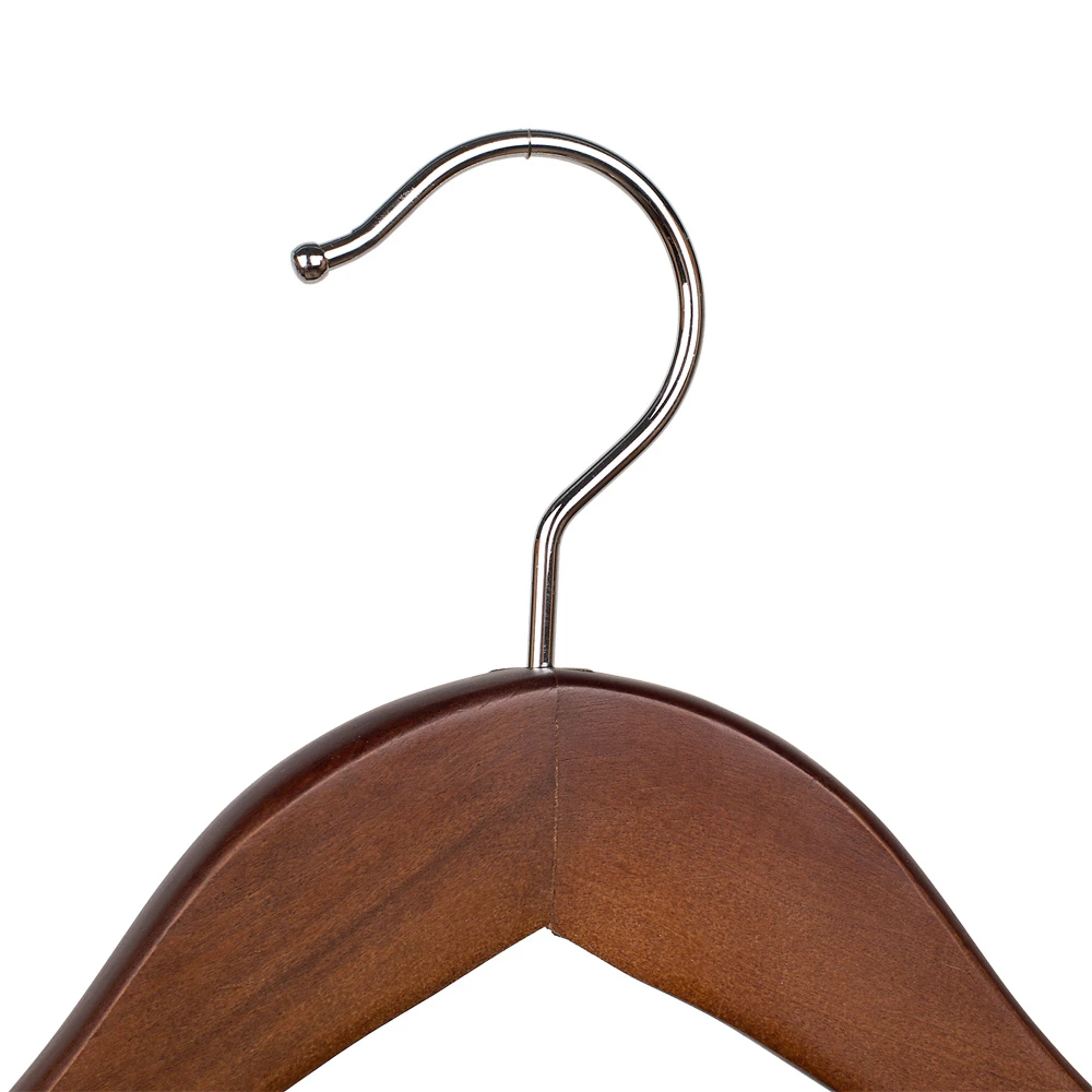 Broad Shaped Wooden Showroom Hangers 46cm (Box of 12) 50032