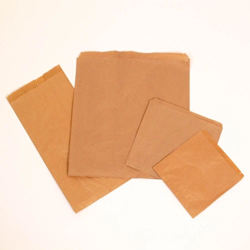 Brown Kraft Paper Bags 13 Inch x 14 Inch (500 Pack) 18207