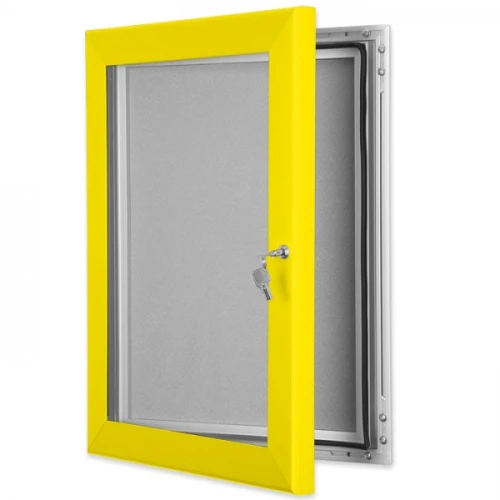 Colour Lockable Pin Boards 40x30 92121