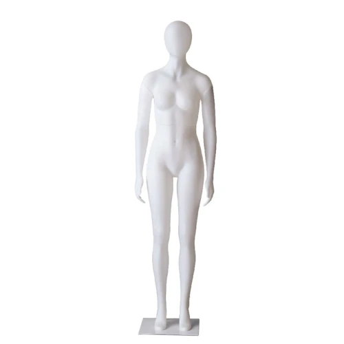 Female White/Opal Abstract Head PE Mannequin 71701