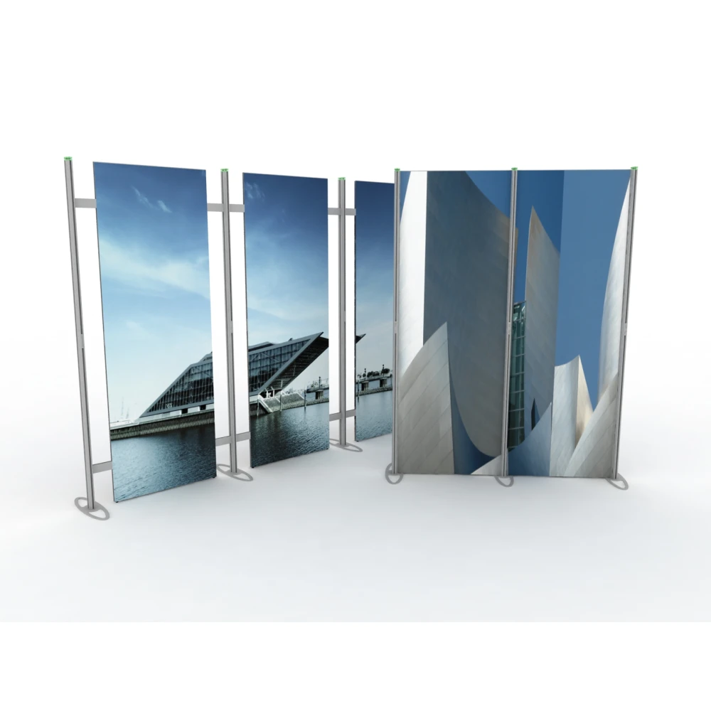 Free Standing Straight Modular Display Stand - 2000mm (H) x 2080mm (W) 84220