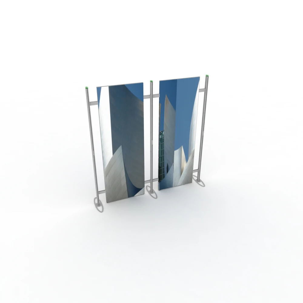 Free Standing Straight Modular Display Stand - 2000mm (H) x 2080mm (W) 84220