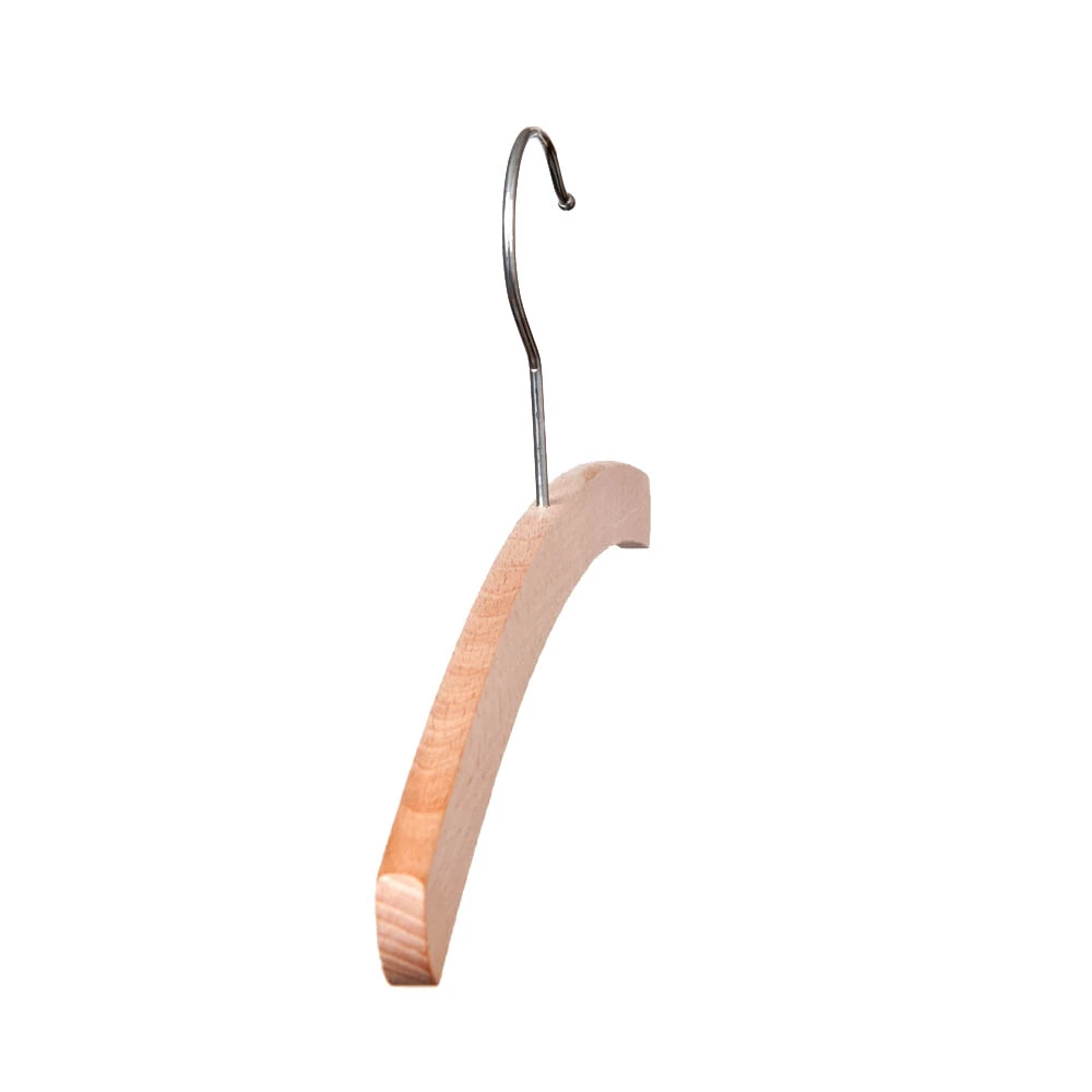 FSC Wooden Child Hangers with Silver Hook 30cm (Sold Individually) 50011