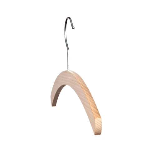 FSC Wooden Child Hangers with Silver Hook 30cm (Sold Individually) 50011