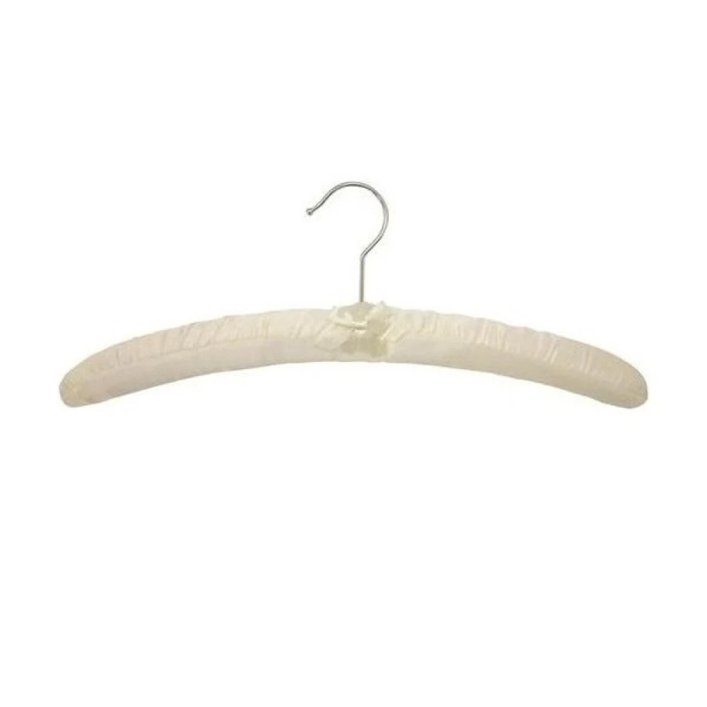 Ivory Satin Padded Lingerie Hangers 47cm (Box of 100) 56029