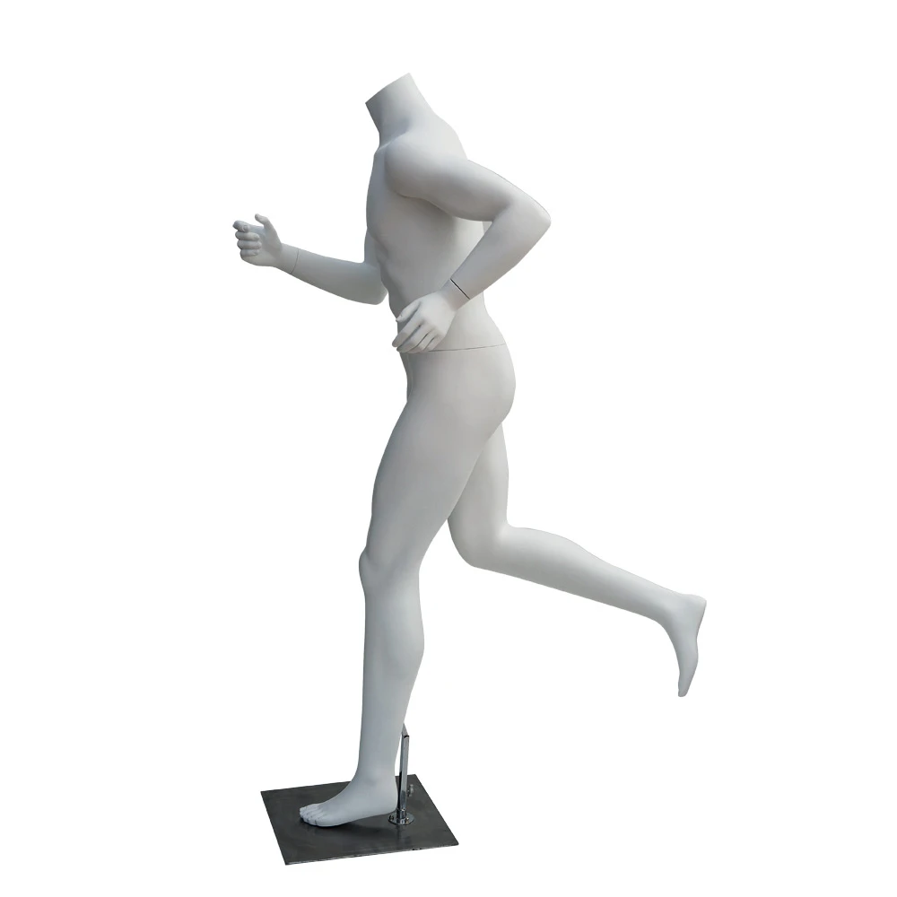 Male Headless Runner Mannequin 74113