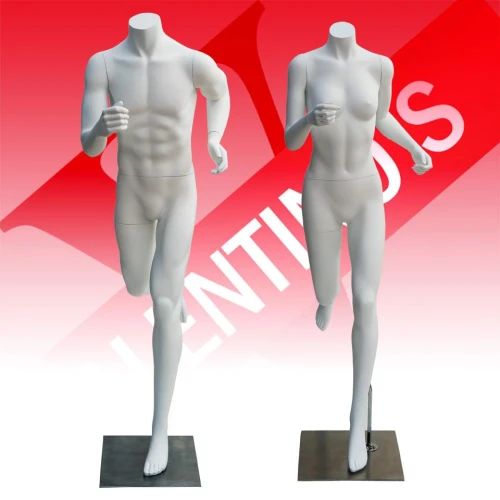 Male Headless Runner Mannequin 74113