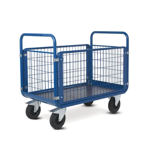 Mesh Four Side Platform Trolley 1000mm 95824