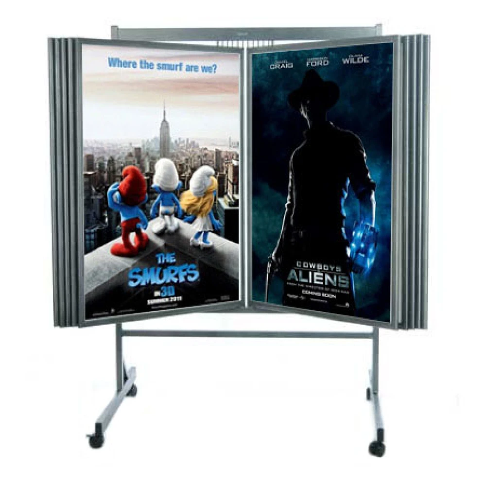 Poster Stand 30x40 & 15 Aluminium Panels 87006