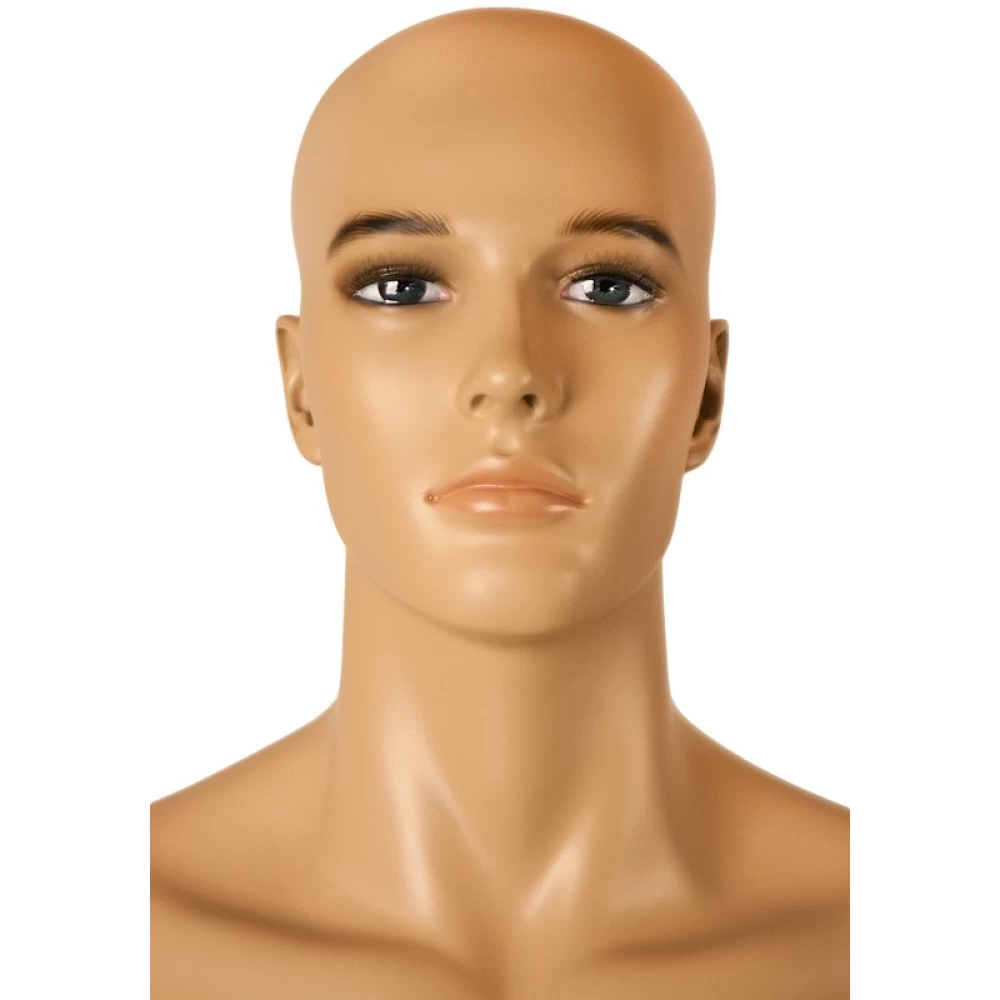 Face of Realistic Male Mannequin