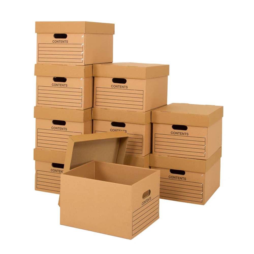 Shop Shelving with 15 Archive Boxes 99239