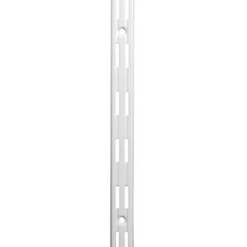 Twin Slot Upright 1400mm White - Box of 10 39407