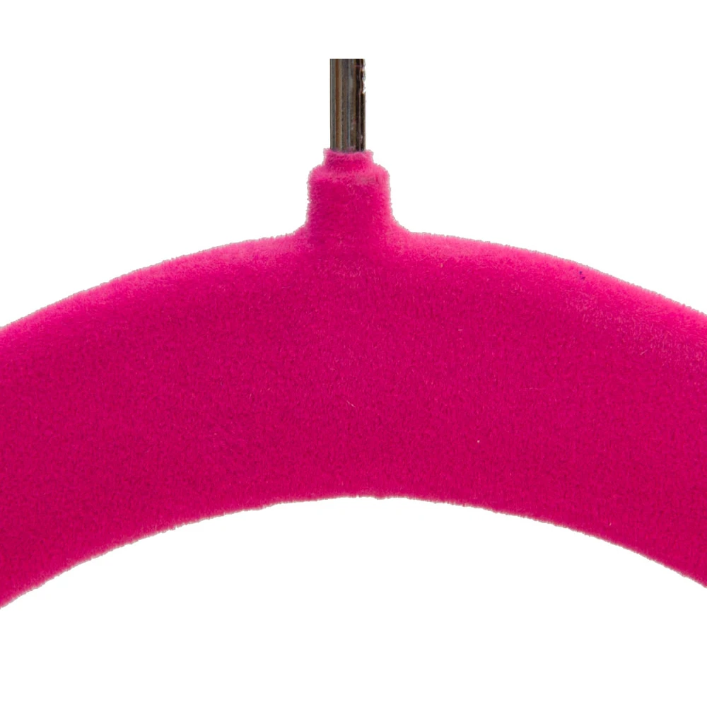 Velvet Pink Child Clothes Hangers (Box of 30) 56005