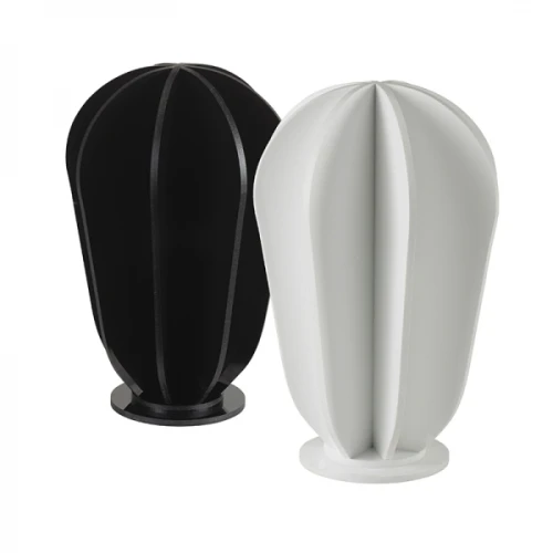 White Acrylic Mannequin Display Head 77321