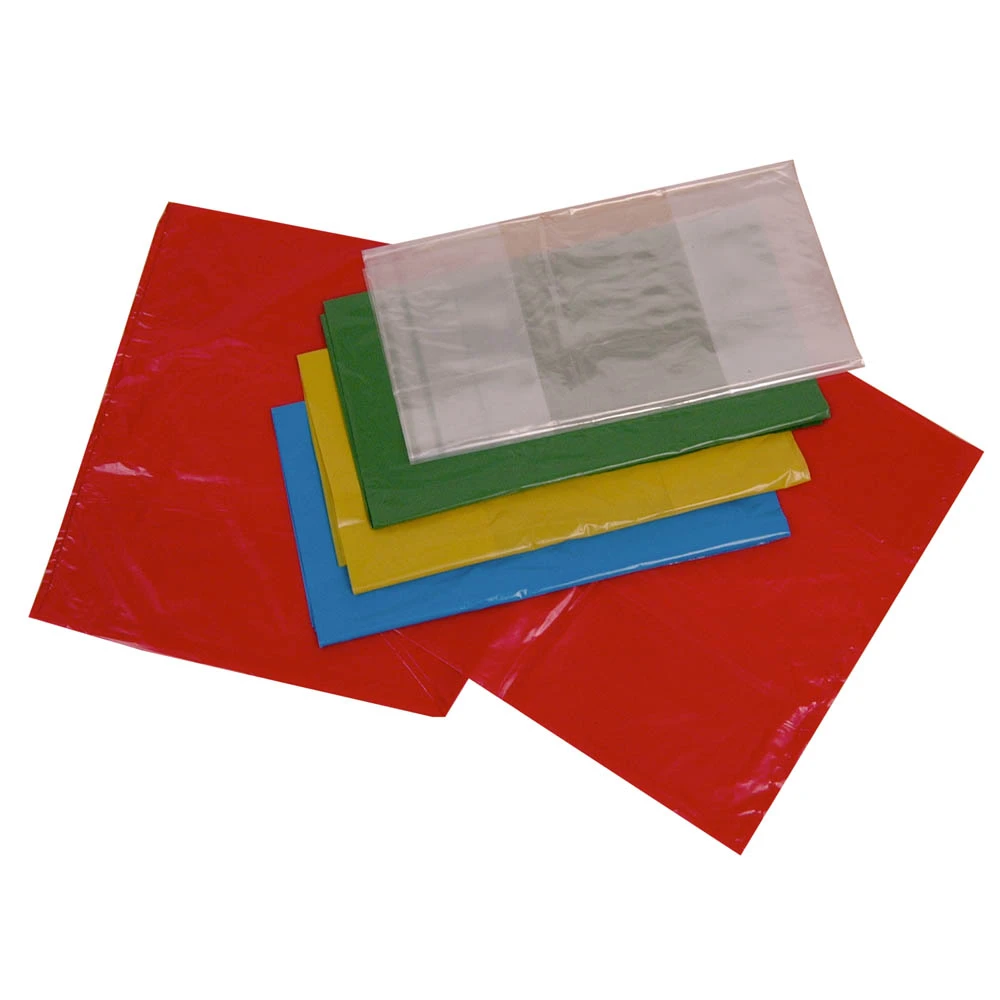 White Plastic Carrier Bags / Polythene Carrier Bags 15 Inch x 18 Inch + 3 (500 Pack) 18318