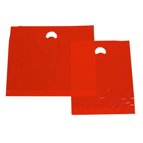 White Plastic Carrier Bags / Polythene Carrier Bags 24 Inch x 20 Inch + 4 (250 Pack) 18343