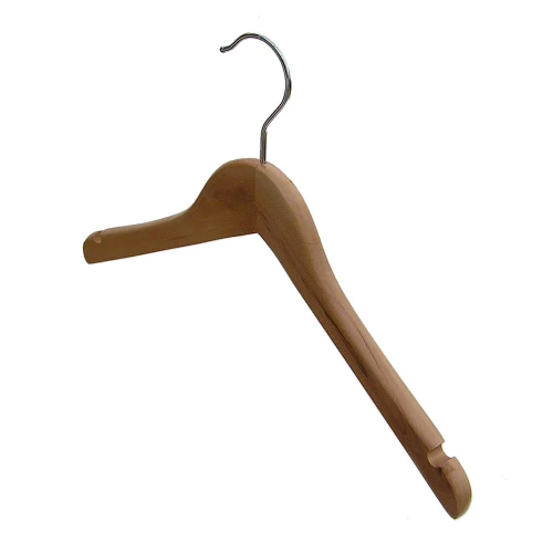 Wooden Baby Jacket Wishbone Hangers 28cm (Box of 50) 51037