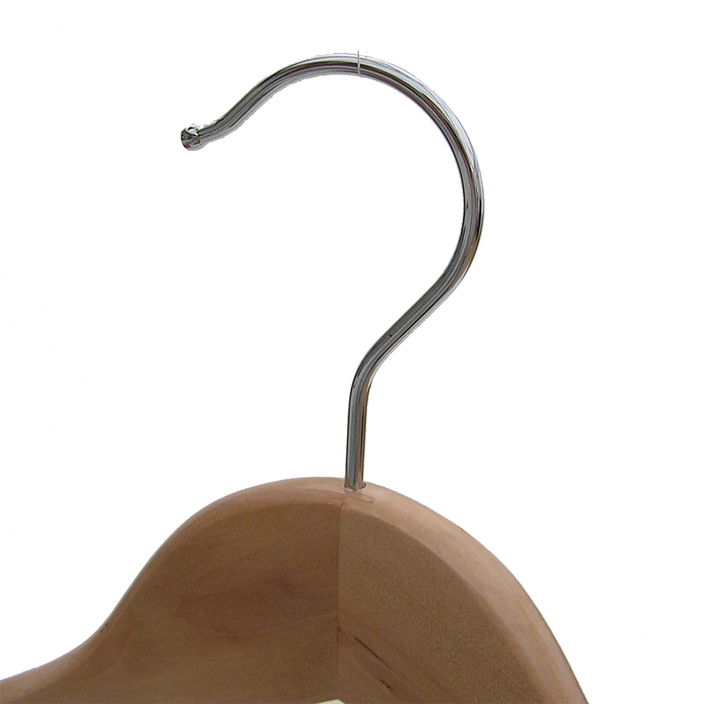 Wooden Baby Jacket Wishbone Hangers 28cm (Box of 50) 51037